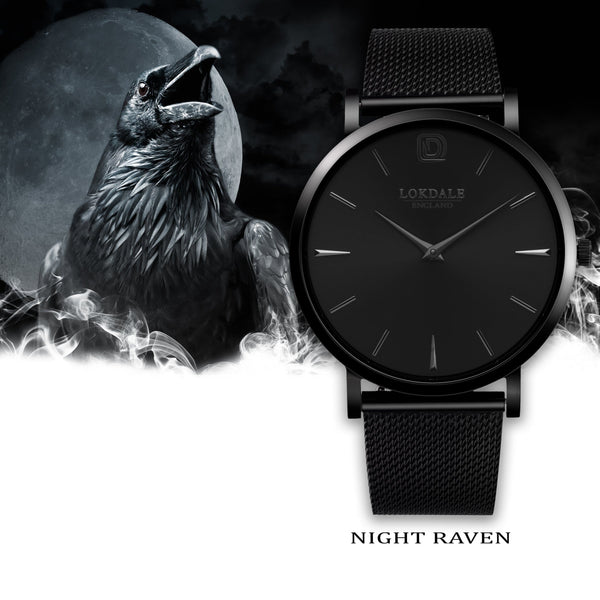 Night Raven - Blackout – LOKDALE WATCHES