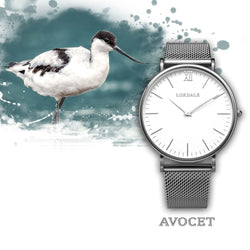 Avocet - Silver Blanc Watches LOKDALE WATCHES 
